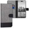 Husa pentru OPPO R15, Textil, Gri, 44771.01, Kwmobile