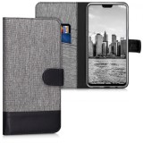 Cumpara ieftin Husa pentru OPPO R15, Textil, Gri, 44771.01, Kwmobile