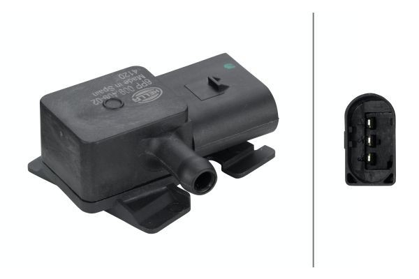 HELLA 6PP 009 409-021 Senzor, presiune gaze evacuare
