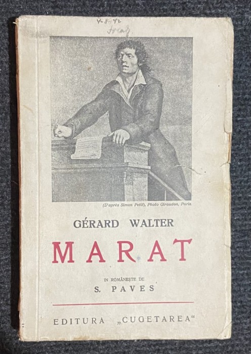 Marat - Autor: Gerard Walter
