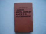 Lamuriri asupra cartilor Numeri si Deutoronomului - C.H. Mackintosh