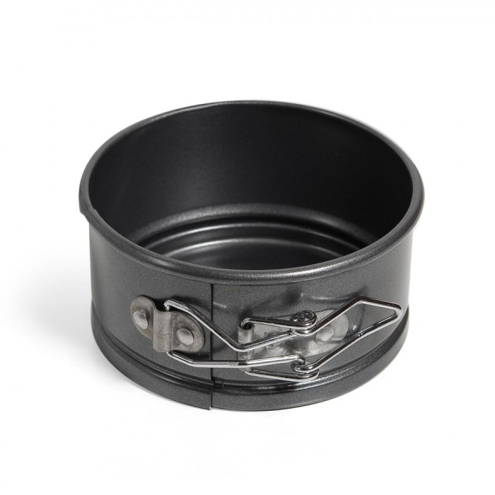 Formă Chec, Metalică, Bază Detasabilă, Diametru 11.5cm, &Icirc;nălțime 4.5cm