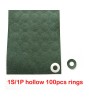 18650 1S / 1P Hartie de izolare Garnitura Pachet de baterii Celula Adeziv izolant Patch Tampoane de izolare-Tip HOLLOW