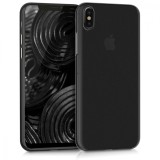 Cumpara ieftin Husa Kwmobile pentru Apple iPhone X/iPhone XS, Plastic, Negru, 42506.01, Carcasa