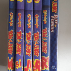 Colectia DVD Tom si Jerry - nr.3,4,5,6 ,7 + Iute si Furios