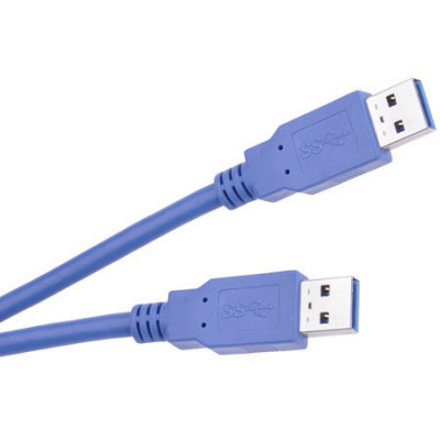 Cablu profesional, USB tata - USB tata, versiunea 3.0, 1.8 m foto