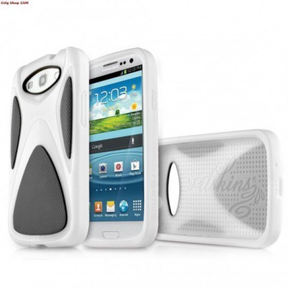 Husa Silicon Samsung I9300 Galaxy S3 Itskins alba Original