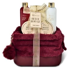 Set cadou 5 produse de baie Belle Rouge IDC Institute 40391, 500 ml foto