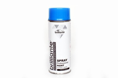 Vopsea Spray Albastru Azur (Ral 5015) 400Ml Brilliante 137697 01432 foto