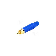 Conector RCA, tata, AMPHENOL - ACPR-BLU