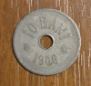 10 bani 1906, Rom&acirc;nia, fără litera J