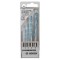 Bosch Set 4 burghie multifunctionale CYL-9 MultiConstruction, D4-8mm ProAdvanced PowerfulTools
