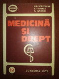 Medicina si drept- Gh. Scripcaru, T. Ciornea