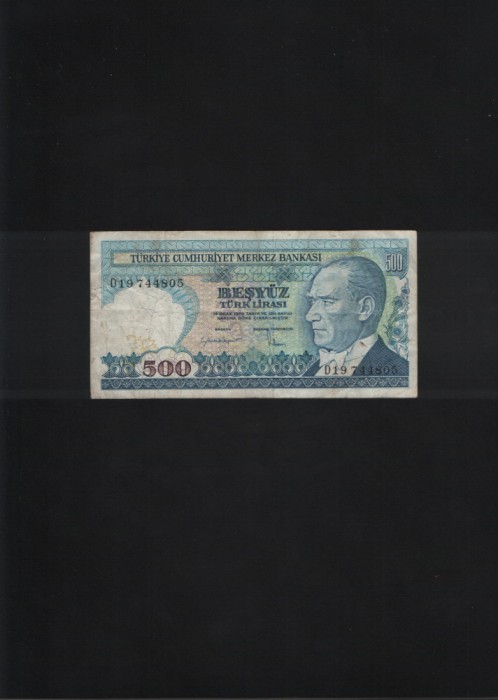 Turcia 500 lire 1970 seria744805