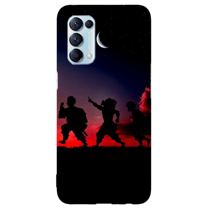 Husa compatibila cu Oppo A74 model Demon Slayer The Next Mission, Silicon, TPU, Viceversa