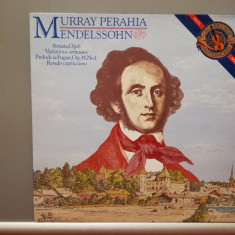 Mendelssohn – Sonata for Piano/Prelude & Fugue (1984/CBS/Holland) - VINIL/ca Nou