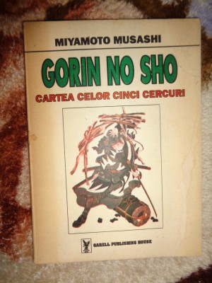 Gorin No Sho / cartea celor cinci cercuri - Miyamoto Musashi 128pagini foto