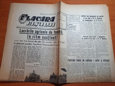 flacara iasului 13 noiembrie 1964-articol mogosesti-pascani foto