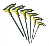 Stanley FMHT0-69049 Set 6 chei imbus cu cap sferic si maner P: 3, 4, 5, 6, 7, si 8 mm - 3253560690496