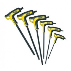 Stanley FMHT0-69049 Set 6 chei imbus cu cap sferic si maner P: 3, 4, 5, 6, 7, si 8 mm - 3253560690496