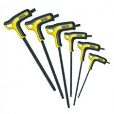 Stanley FMHT0-69049 Set 6 chei imbus cu cap sferic si maner P: 3, 4, 5, 6, 7, si 8 mm - 3253560690496