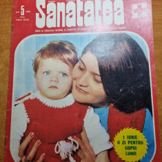 revista sanatatea mai 1975-art. crucea rosie