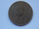 2 FRANCS 1945 TUNISIA