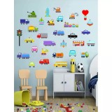 Cumpara ieftin Sticker Perete Autocolant Masini Multicolore