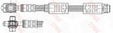 Conducta / cablu frana VW NEW BEETLE (9C1, 1C1) (1998 - 2010) TRW PHD946