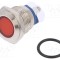 Lampă de control LED roșie 24V DC/AC &Oslash;16mm cu șurub NINIGI