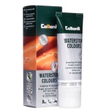 Crema de pantofi cu ulei de migdale Collonil Waterstop Colours, 75 ml, mahogany