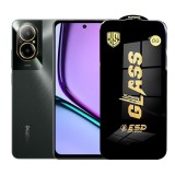 Folie de Protectie pentru Realme C67, TEO, Sticla Securizata ESD, Margini Negre, Rezistenta la Zgirieturi, Antistatica, 0.35 mm, Transparenta