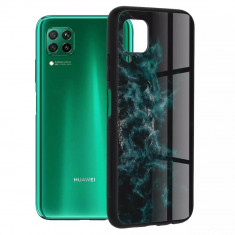 Husa Huawei P40 Lite Antisoc Personalizata Nebuloasa Albastra Glaze foto