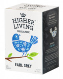 Ceai EARL GREY eco, 20 plicuri, Higher Living