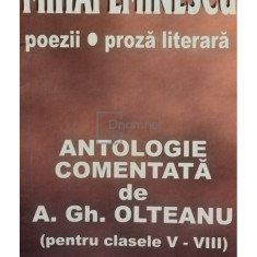 A. Gh. Olteanu - Mihai Eminescu - Poezii, proza literara - Antologie comentata (editia 2007)