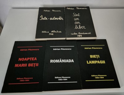 Adrian Paunescu Set cinci volume foto