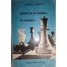 Sahul de la simplu la complex