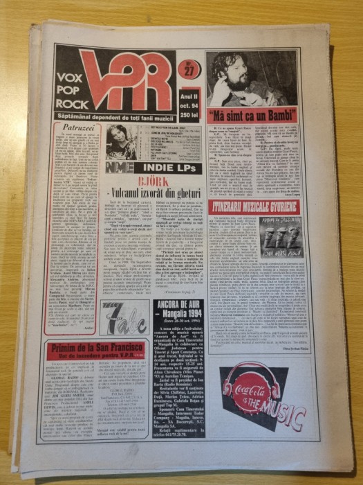 vox pop rock octombrie 1994-gyuri pascu,kylie minougue,antract