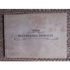 BUCURESTIUL INTR- O ZI de CALIN COLACEL , prezentare grafica de CRISTI LUDU , ANII &#039;2000