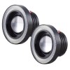 Set 2 Proiectoare ceata 89 mm Angel Eyes cu LED DRL Lumina Alba, IPF
