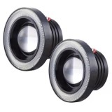 BZRSH Set 2 Proiectoare Ceata 89mm Angel Eyes LED DRL Lumina Alba