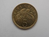 5 CENTS 1988 SINGAPORE (upwards ribbon)