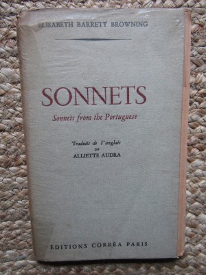 SONNETS-SONNETS FROM THE PORTUGUESE Elisabeth BARRETT BROWNING EXEMPLAR NUMEROTATA foto