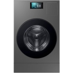 Masina de spalat rufe cu uscator Samsung WD18DB8995BZT2, Spalare 18 kg, Uscare 11 kg, 1000 rpm, Clasa A, AI Home 7 Display, AI Wash &amp;amp; Dry, AI Ecob