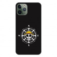 Husa compatibila cu Apple iPhone 11 Pro Max Silicon Gel Tpu Model One Piece Logo