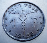 7.645 BELGIA 1 FRANC 1922 BELGIE
