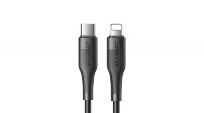 Joyroom Fast Charger USB-C - cablu Lightning, Power Delivery, 2,4 A, 20 W, 1,2 m, negru (S-1224M3) foto