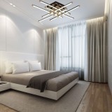 Lustra Led Decorativa Cu Telecomanda, 224W, 1200X1200X105 Mm, Lumina Reglabila 3000&ndash;6500K
