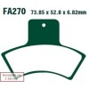 Klocki Ham. Moto. Polaris (Atv) 250 Trail Blazer (99-00) 319725 EBCFA270R