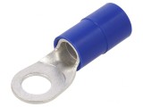 V&acirc;rf inelar M12 13mm 50mm2 cupru izolată crimpată cablu